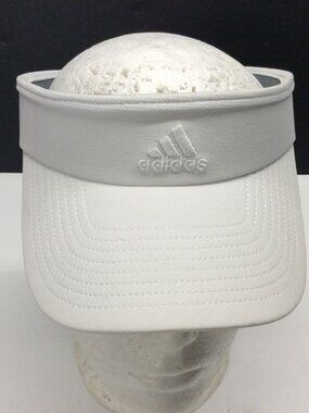 Adidas Women’s Match Visor Headband One Size White Tennis Golf Climalite